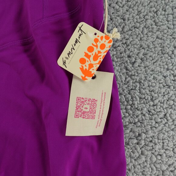 Free People Movement x Hatch Never Better Leggings Purple NWT Size Large $108 - Picture 5 of 12